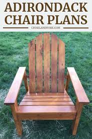 I made these adirondack chairs according the these ana white plans. Adirondack Chair Plans Step By Step Instructions Chisel Fork Adirondack Chairs Diy Outdoor Furniture Plans Patio Chairs Diy