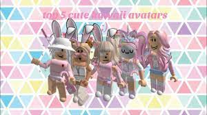 All credit goes to the owner!! Top 5 Cute Kawaii Roblox Avatars Youtube