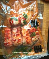 Lobster Poached In Sous Vide Bag Sous Vide Recipes Sous Vide Cooking Recipes