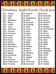 Christmas Spelling Activities Christmas Words Flash Card Activities Color