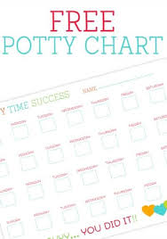 Potty Training Free Printable Potty Charts