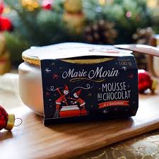 La Recompense Du Lundi Une Mousse Au Chocolat Onctueuse De Chez Mariemorinfr En Edition Limitee Pour Les Fetes Tres C Gourmand Container Takeout Container