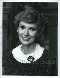 1984 Press Photo Actress Inga Swenson in "Benson" ABC Series