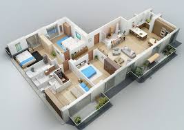 10 model rumah idaman minimalis terbaru paling keren. Desain Dan Denah Rumah Minimalis Modern Dengan 4 Kamar Tidur 3d Promo Jitu Com