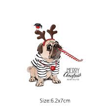 Cartoon happy dog wagging his tail and watching a falling snowflake #1443934. Christmas Dog Sticker Patches For Clothing Iron On Transfer Cartoon Iron On Transfers Stripes Patches On Clothing Children Shirt Patches Aliexpress