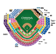 37 Actual Comerica Park Seating