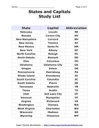 States And Capitals Matching Worksheet Us State Map Quiz Printable Us Map With Cities Unite In 2020 States And Capitals State Capitals Worksheet Pre Algebra Worksheets