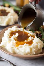 Potato cakes are a great option: 45 Easy Gravy Recipes For Your Thanksgiving Feast Easy Gravy Cooking Classy Gravy Recipes