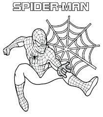 Mewarnai gambar spiderman si super hero yang keren. Pin Em Printing Stuff