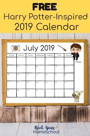 Free Harry Potter Inspired Calendar For A Magical Year Harry Potter Calendar Harry Potter Free Kids Planner