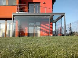 Rahmenlos Moderne Optik Schiebe Faltturen Mit Glas Pergola Design Glasschiebetur Sommergarten