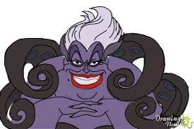 There are a number of different colors that you can use, just pick a color and click on any element of the picture to fill it. How To Draw Ursula Drawingnow