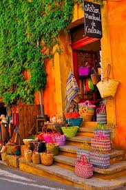 This Is A Little Shop But I Had To Add It To Colorful Homes Since There May Be A Little Abode In Back Of The Shop Provence France Photos France