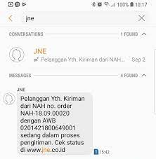 Inilah contoh no resi jne dan cara cek nomor resi pengiriman setiap jasa ekspedisi pengiriman memiliki format nomor resi yang tidak sama. Bagaimana Cara Cek Resi Jne Via Hp Dan Contoh Resi Jne Express Valid Dan Akurat Online Cekresi Com