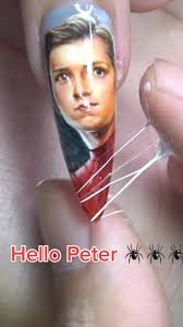 Hello Peter #spiderman #phatnail #vulaci #edutaco #naildesigns  #LearnOnTikTok #nailart #nails #Gocsangtao