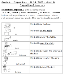 We did not find results for: Grade 4 Prepositions 24 4 Light Academy Warapitiya Facebook