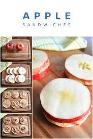 Pin By Foodmaxx On Back To School Lunch Apple Recipes Apple Sandwich Food