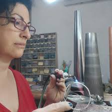 Silver Bangle Bracelet, Custom Bangle, Cuff Bangle Birthstone Jewelry,  Family Jewelry, Gift for Mom, Peridot Aquamarine, Organic Bangle