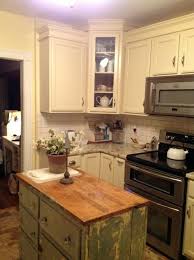 the old dresser as a kitchen block use