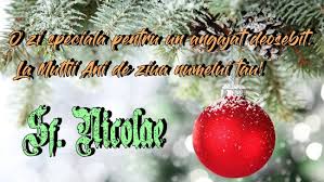 La maison d'or purtam arta de a oferi pe cele mai inalte culmi, lucrand permanent pentru a gasi cele mai deosebite modalitati de a aduce rafinament acestui gest. Mesaje De Sf Nicolae De La Multi Ani La Multi Ani Cu Sanatate