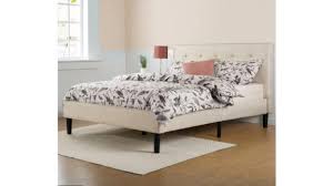 The perfect partner for any standard, memory foam, or even inflatable mattress, this hiett platform bed frame sets a solid foundation for your master suite or guest room. Cheap Bed Frames At Wayfair Cnn