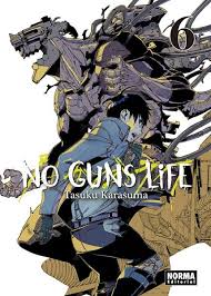 No Guns Life 6 Autores Karasuma Formato Rustica Con Sobrecubierta Tamano 13 X 18 2 Paginas 224b N 4 Color I Norma Editorial Cool Drawings Manga