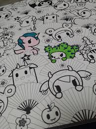 Pirates coloring book for children tokidoki. Tokidoki Coloring Book Pages Geek Glass Mommy