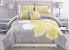 Grey Bedding With Yellow Accents