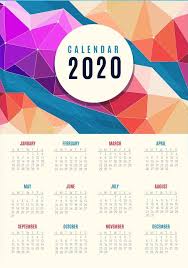 Free Yearly 2020 Calendar Calendar Printables Free Printable Calendar Templates Calendar Design
