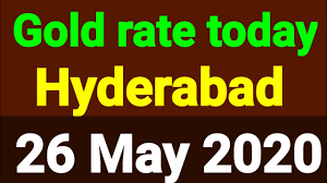 26 5 2020 Gold Price Today In Hyderabad Today Gold Rate In Hyderabad Gold Rate In Hyderabad 22k Youtube