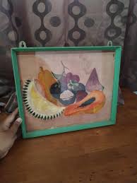 Minimalis set ( big size ). Lukisan Lama Motif Buah Buahan Tempatan Antiques Vintage Collectibles On Carousell