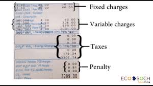 How To Read An Electricity Bill Youtube