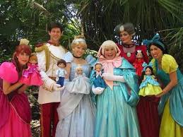A Cinderella Story Cinderella Prince Charming Fairy God Mother And Introducing The Stepmother Lady Termaine And The Stepsisters Anastacia Disney Downtown Disney Orlando Downtown Disney Disney Cast Member