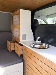 vw t4 t5 t6 wohnmobil camper campingbus ausbau schrank kuche campingbus ausbau sprinter camper campingbus
