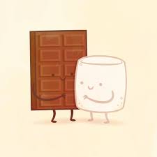 If you like the video please like, comment and share. Chocolate And Marshmallow By Philip Tseng Food Pairings Pizza And Beer Food Cartoon