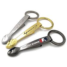 Maybe you would like to learn more about one of these? Custom Spoon Keychain Bottle Opener Golden Openings