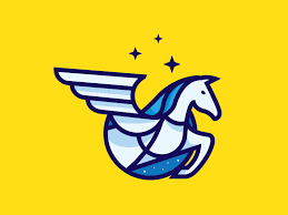 Pegasus Pegasus Logo Branding Design Logo Logo Illustration