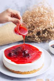 A coffee table is a vital piece of furniture that ties the whole living room together. Ice Box Cheese Cake With Strawberry Jam And A Cup Of Coffee On Stock Photo Picture And Royalty Free Image Image 152515075