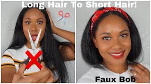 More details can be seen in the tutorials. Natural Hair L Faux Bob On Long Hair L How To Fake Short Hair Youtube
