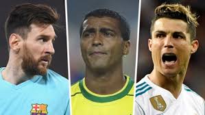 Cristiano Ronaldo Lionel Messi Romario Pele Who Are The