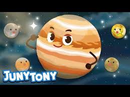 Jupiter The Biggest Planet Solar System Space Song For Kids Kindergarten Song Junytony Yout Space Songs For Kids Planet For Kids Kindergarten Songs