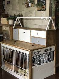 ペット用 収納棚 diy 犬の家具 室内犬の部屋 インテリア 収納