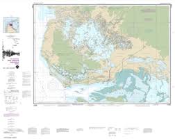 11433 Everglades National Park Whitewater Bay Nautical Chart