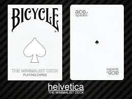 This is one of the smallest wallets on the entire list. The Minimalist Deck Helvetica Modern Bicycle Playing Cards By Steve Ezell Kickstarter