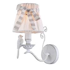 Maytoni Lighting Bird Elegant Antique White Wall Sconce With French Style Shade Shop By Type From Ideas4lighting Uk Find modern wall sconces and industrial wall sconce lighting at horne, where we explore new and inventive ways to define the art of living well.