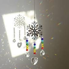 ирина пивоварова про мою подругу и немножко про меня Crystal Suncatcher Chakra Colors Beads Snowflake Window Hanging Ornament Rainbow Suncatcher For Christm Crystal Suncatchers Beaded Snowflakes Hanging Ornaments