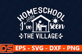 Download Homeschool I Ve Seen The Village Graphic By Design Store Creative Fabrica PSD Mockup Templates