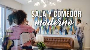 ¿o estar en una boda en la que los novios le hayan dado un espíritu. Sala Y Comedor Moderno En Espacio Pequeno Youtube