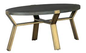Galvin industrial chic cocktail table distressed. Hekman 23800 Oval Coffee Table Furniture Lightning Interior Decor Online Store Ontario