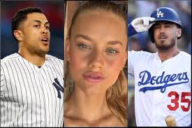 New Yankees outfielder Cody Bellinger's wife, Chase Carter, is his teammate  Giancarlo Stanton's ex-girlfriend.